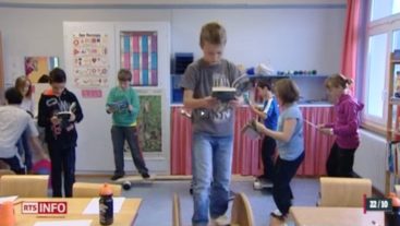 Vidéo de la RTS sur l'école en mouvement